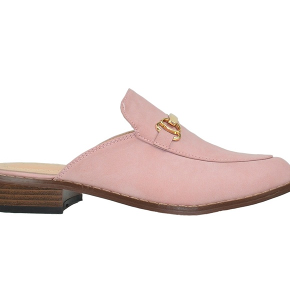NEW Chase & Chloe  PINK SLIP ON MULE - Picture 3 of 5